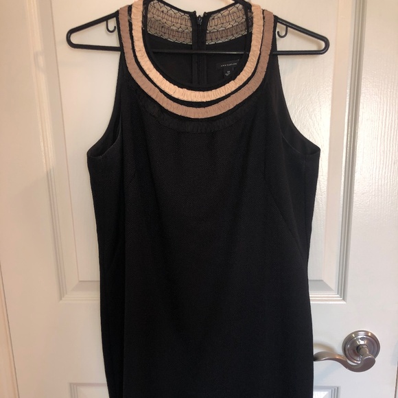 ANN TAYLOR SLEEVELESS BLACK DRESS🖤 - Picture 3 of 5